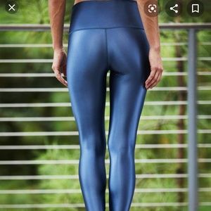 High Shine Chambray yoga leggings